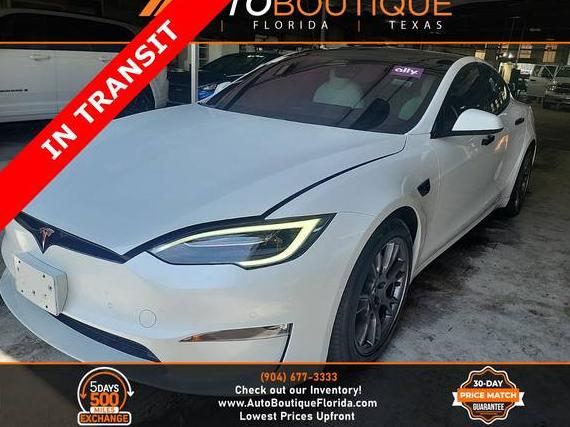 TESLA MODEL S 2021 5YJSA1E69MF454585 image